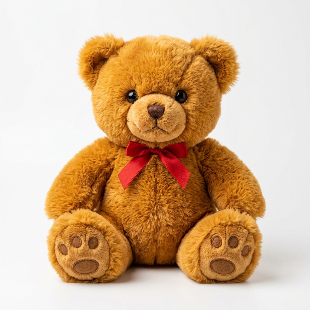 Sevimli Kahverengi Peluş Ayı